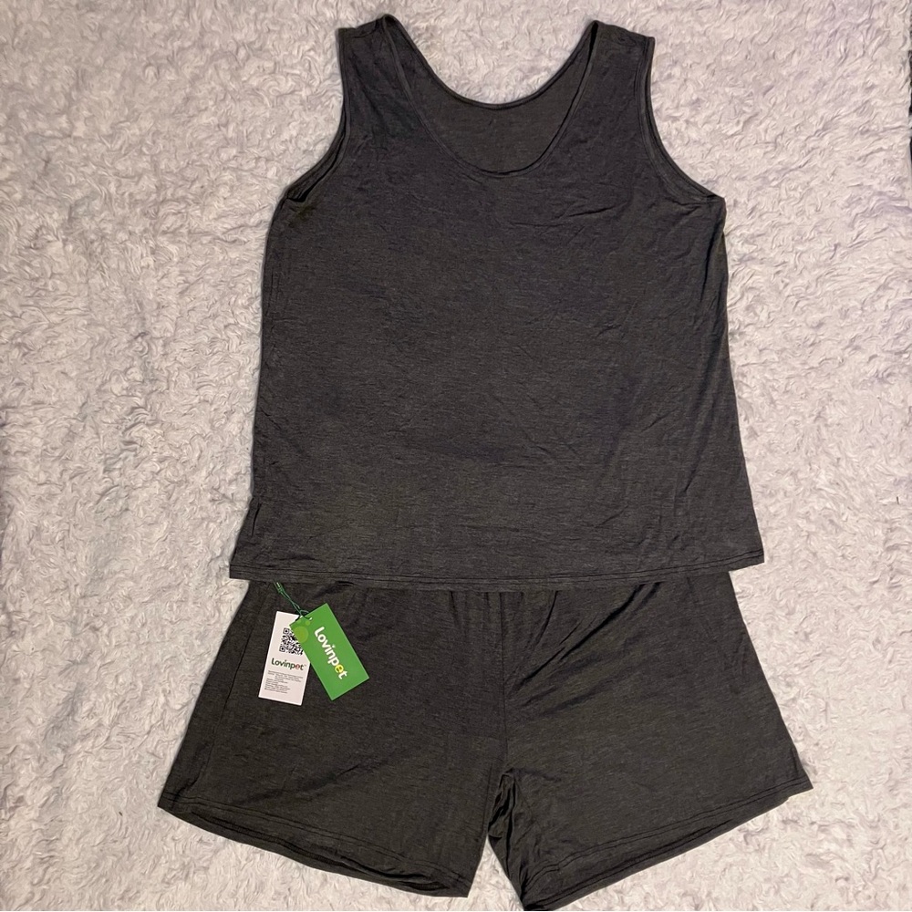 Women's Charcoal Sleepwear Set